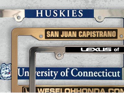 Universal Auto Frames - Panel FX ™ Patent Frames