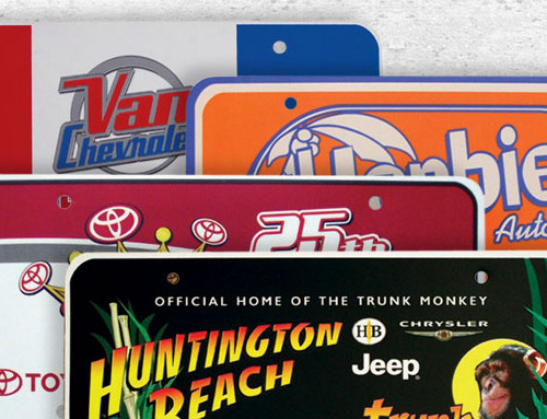 Universal Auto Frames - Vehicle Insert Cards
